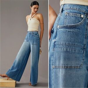 Anthropologie Pilcro The Jane Wide Leg Jeans